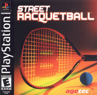 Street Racquetball Playstation US box art